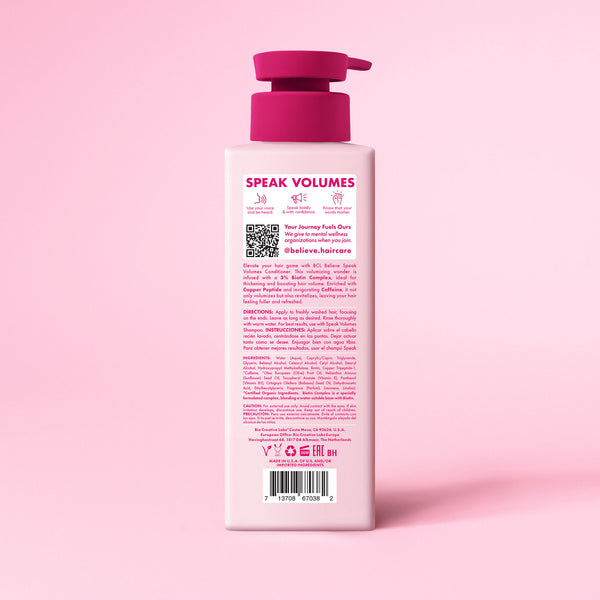 Believe Speak Volumes Conditioner